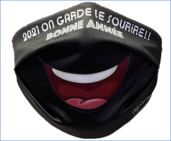 Masque sourire face